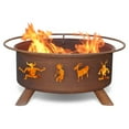 thumbnail image 1 of Kokopelli Steel Fire Pit by Patina Products, 1 of 6