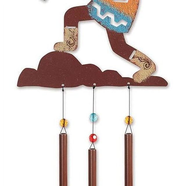 Kokopelli Wind Chime, 22"