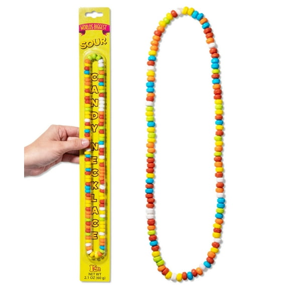World’s Biggest Sour Candy Necklace