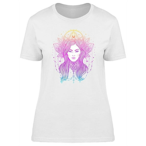 Kokoshnik Style Ornate Woman T-Shirt Women -Image by Shutterstock, Female Large