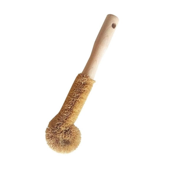Kokosnuss-Seidenpfanne Pinsel Aus Dem Holzgriff Ohne O9N3 R7X1 Rutschgriff P1P0