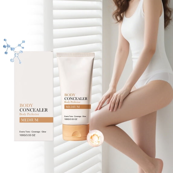 Kokovifyves 100g Soft Even Complexion Body Coverage Cream, All Day Wear Natural Tone Balancing Daily Body Cosmetic