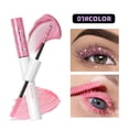 thumbnail image 1 of Kokovifyves 10g 2 In 1 Double Ended Mascara, Glitter Matte Colorful Mascara, Diamond Volumizing Lengthening Curling Long Lasting Eyelash Makeup, 1 of 4