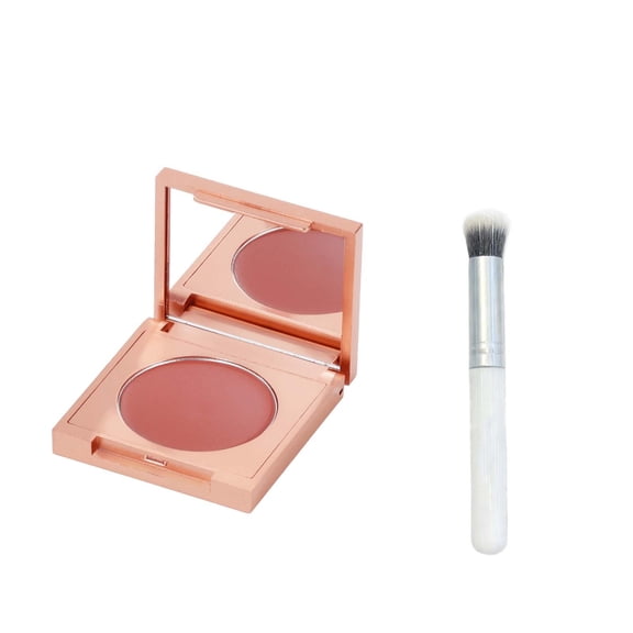 Kokovifyves 1PC Womens Beauty and Makeup Concealer with 1PC White Brush Can Cover Dark Circles Freckles Marks Long-lasting and Waterproof
