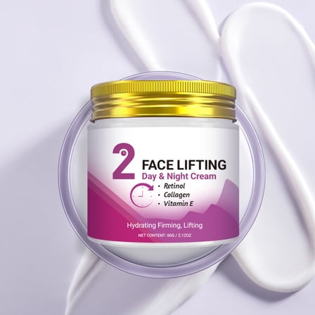 Kokovifyves 2 Minute Face Lift Day Night Cream with Retinol -Aging Firming Moisturizer 60g