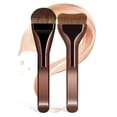 thumbnail image 1 of Kokovifyves 2Pcs Foundations Brushes Makeup Brushes Beauty Concealer Brushes Beauty Tools, 1 of 9