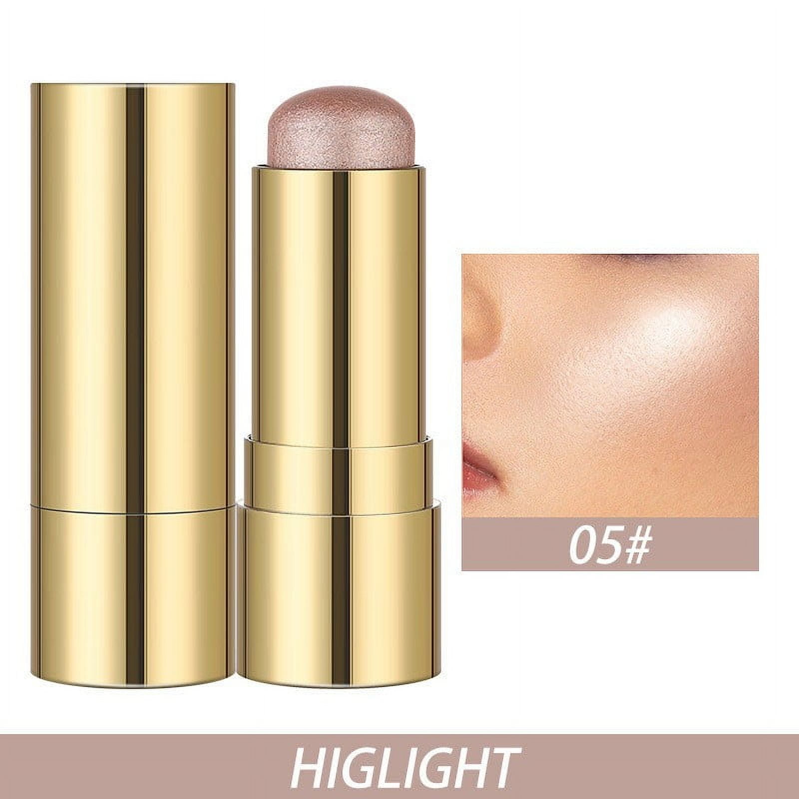 Kokovifyves 3 in 1 Multi Stick Blush for Cheeks & Lip Tint & Eyeshadow Makeup, Blush Stick Highlighter Stick