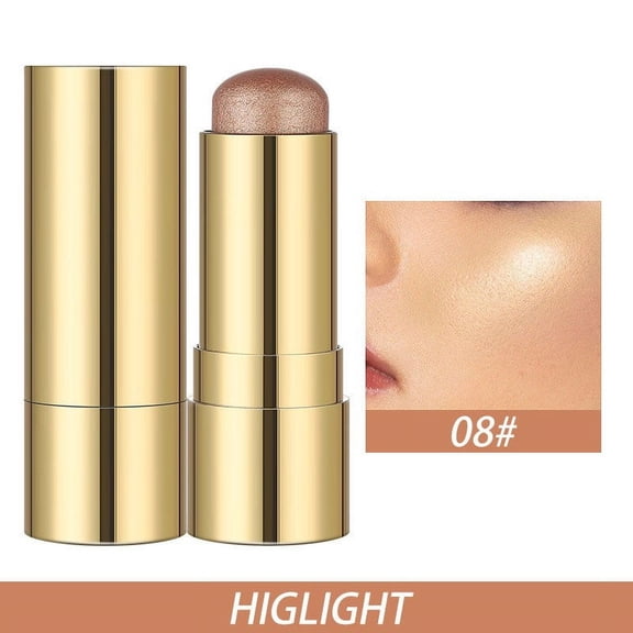 Kokovifyves 3 in 1 Multi Stick Blush for Cheeks & Lip Tint & Eyeshadow Makeup, Blush Stick Highlighter Stick