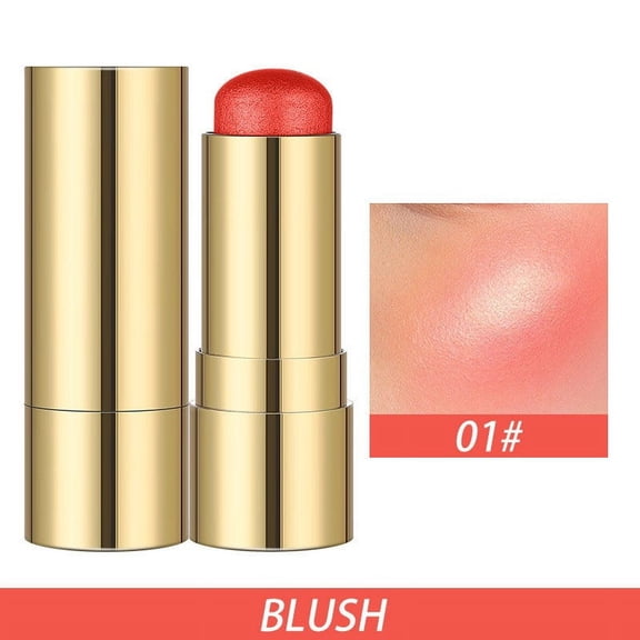 Kokovifyves 3 in 1 Multi Stick Blush for Cheeks & Lip Tint & Eyeshadow Makeup, Blush Stick Highlighter Stick