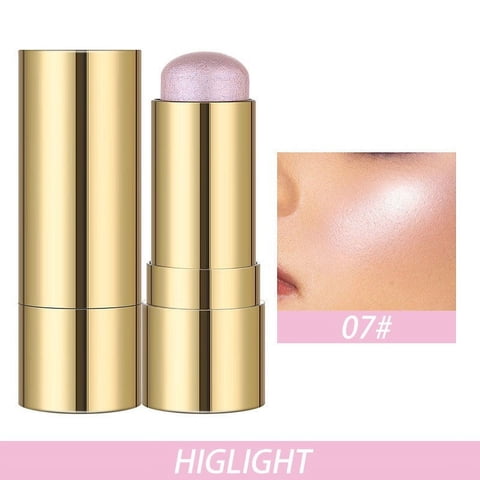 Kokovifyves 3 in 1 Multi Stick Blush for Cheeks & Lip Tint & Eyeshadow Makeup, Blush Stick Highlighter Stick
