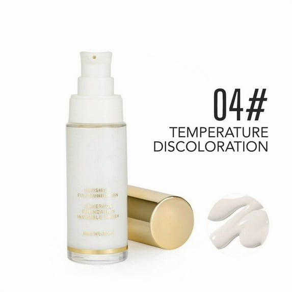 Kokovifyves 30ml Moisturizing Foundations Fluid Easy to Create Uniform Color Concealer for A Variety of to Make Shiny