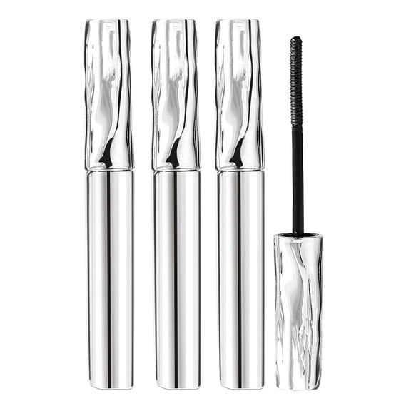 Kokovifyves 3Pcs Clear Eyelash Mascara, Waterproof Lengthening Curling, Non-Smudging Long-Lasting Makeup Base for Natural Lashes