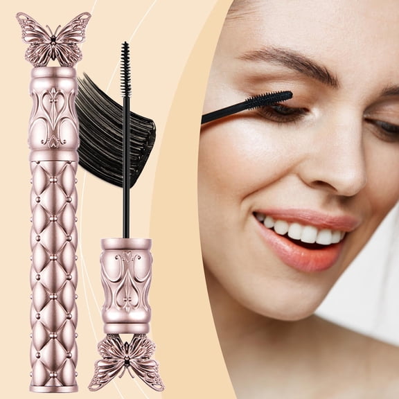 Kokovifyves 3ml Lash Mascara, Long Curled Natural Look, Long Lasting No Smudging Eye Cosmetics for Party Makeup