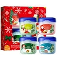thumbnail image 1 of Kokovifyves 4PCS Christmas Lip Balm Gift Box and Winter Moisturizing Cracking Lipstick, 1 of 8