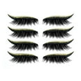 thumbnail image 1 of Kokovifyves 4Pairs Reusable Eyelid and Eyelash Stickers Makeup instant Easy Application, 1 of 1