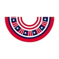 thumbnail image 1 of Kokovifyves 4th of July Patriotic Decorations for The Home Patriotic Half Round Flag Decorated with Patriotic Star Spangled Flag, 1 of 5