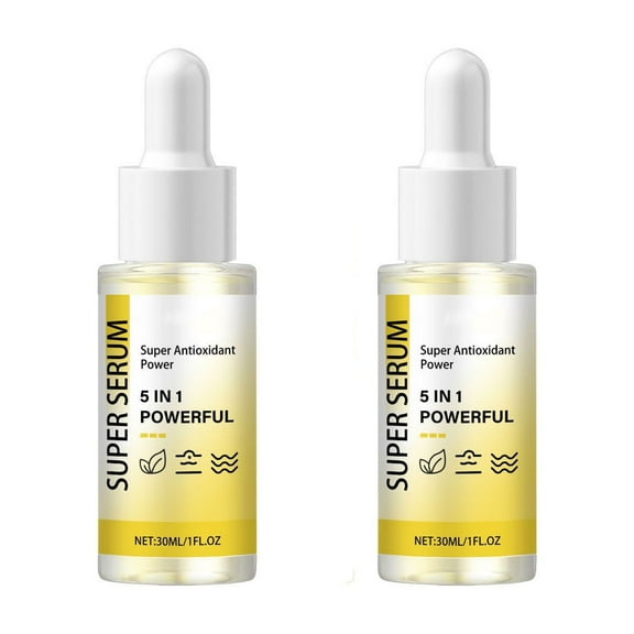 Kokovifyves 5 In 1 Wrinkle Reducing Moisturizes Moisturizes and Resists Wrinkles Improves Texture Reduces Fine Lines Softens and Resists Aging 30ml