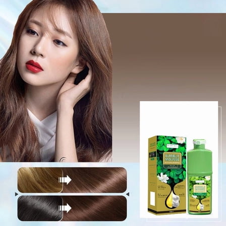 Kokovifyves 500Ml Long-Lasting Plant-Based Foam Hair Dyes Hair Care Products for Women