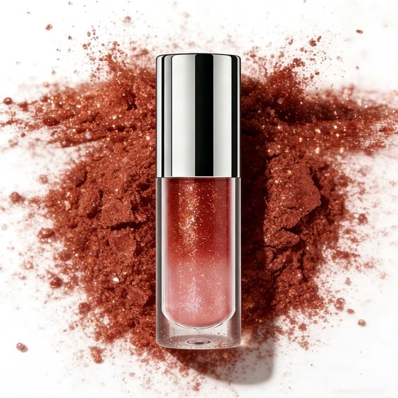 Kokovifyves 6.5ml Sparkling High Gloss Lip Oil, Smooth Shiny Finish Everyday Lip Makeup