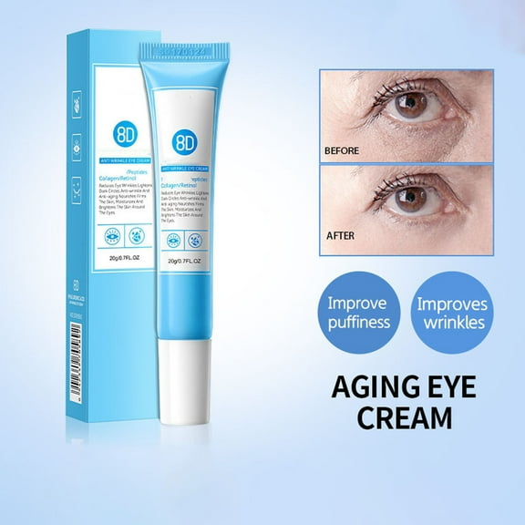 Kokovifyves Antied Wrinkle Eye Cream Eye Moisturising Cream Multi-Action Repair Fade Fine Lines Firming 20g