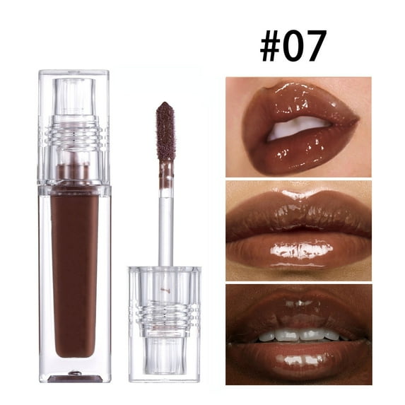 Kokovifyves Aqua Toot Lip Gloss High Mirror Gloss Moisturizing Pearlescent Fine Gloss Glaze