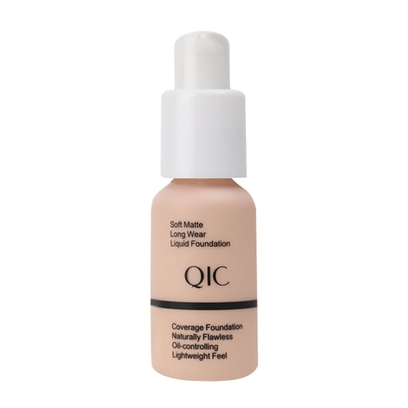 Kokovifyves Beauty QIC Concealer Matte Liquid Foundation Natural Moisturizing Foundation Cream 30ML