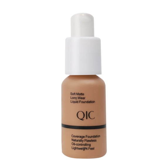 Kokovifyves Beauty QIC Concealer Matte Liquid Foundation Natural Moisturizing Foundation Cream 30ML