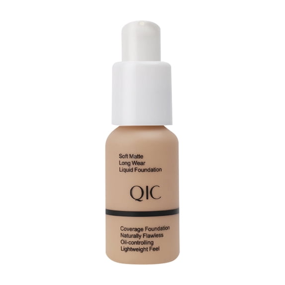Kokovifyves Beauty QIC Concealer Matte Liquid Foundation Natural Moisturizing Foundation Cream 30ML
