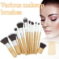 thumbnail image 1 of Kokovifyves Beauty Tools 11Pc Portable Makeup Brush Set, Foundation Brush, Eye Shadow Brush Set, 1 of 9