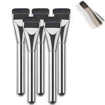 Kokovifyves Beauty Tools 5PC Makeup Brushes Kit Set Foundations Makeup Brush Flat Light Concealer Brush for Blending Liquids Powder