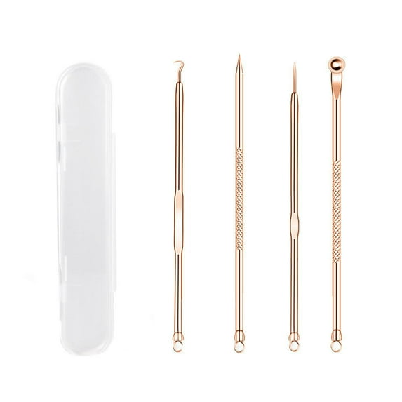 Kokovifyves Beauty Tools Closed Needle Set Cell Clamp Black Head Clamp Tweezers Squeezing Tool