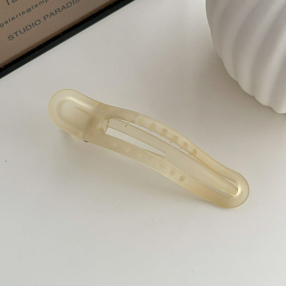 Kokovifyves Beauty Tools Flat Hair Clips for Women Girls 2025 Flat Claw Clip for Thick Hair Bill Jaw Clips Hair Styling Accessories