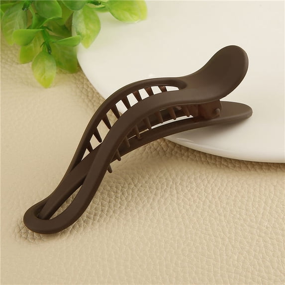 Kokovifyves Beauty Tools Flat Hair Clips for Women Girls 2025 Flat Claw Clip for Thick Hair Bill Jaw Clips Hair Styling Accessories