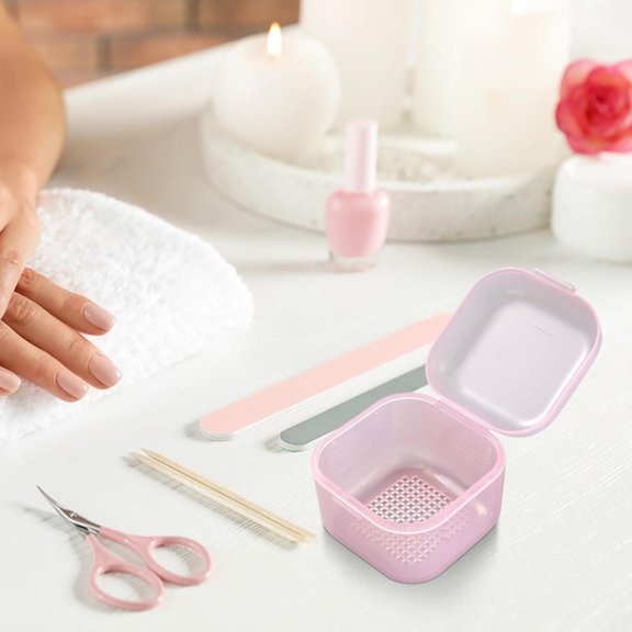 Kokovifyves Beauty Tools Nail Tool Box Plastic Tray
