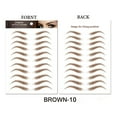 thumbnail image 1 of Kokovifyves Beauty Tools Simulated Waterproofed Eyebrow Stickers Eyebrow Tattooed Stickers Environmentally Friendly Lazy Eyebrow Patches, 1 of 2