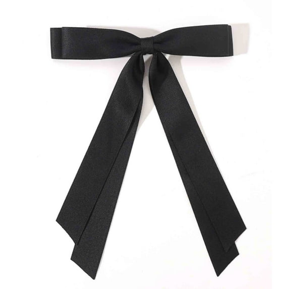 Kokovifyves Beauty Tools Women's Hair Clip Long Tailed Tassel Ribbon Clip Girl Solid Color Accessory Hair Clip Claw