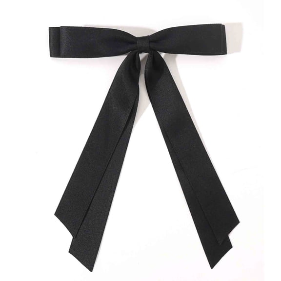 Kokovifyves Beauty Tools Women's Hair Clip Long Tailed Tassel Ribbon Clip Girl Solid Color Accessory Hair Clip Claw