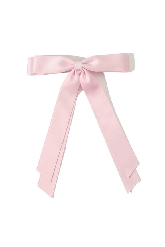 Beauty Tools Women's Hair Clip Long Tailed Tassel Ribbon Clip Girl Solid Color Accessory Hair Clip Claw