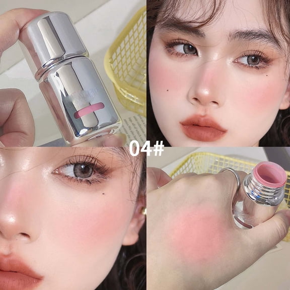Kokovifyves Beauty and Makeup Blush Light and Transparent Lasting Natural Color Low Saturated Liquid Blush