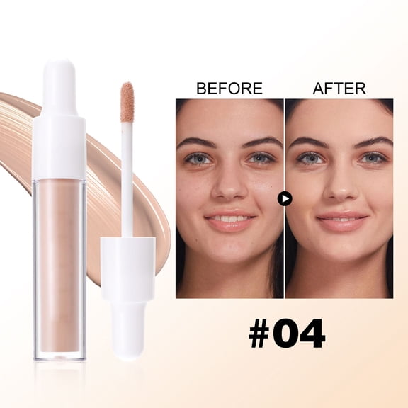 Kokovifyves Beauty and Makeup Instant Concealer Light with Warm Yellow Undertone for Women Concealer 5ml