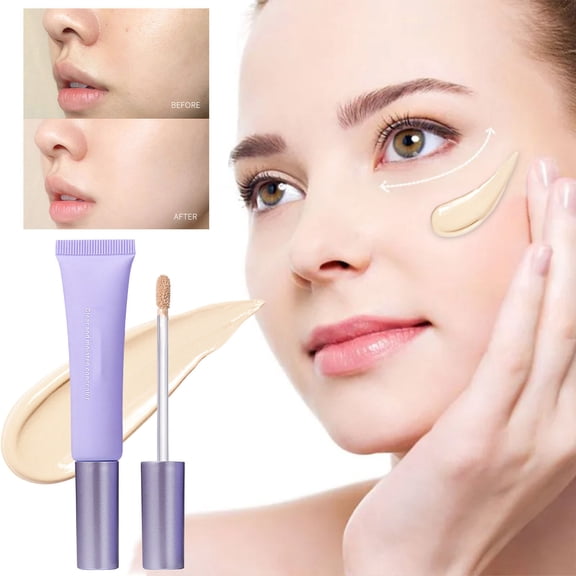 Kokovifyves Beauty and Makeup Moisturizing and Natural Concealer Is Used to Cover Dark Circles 15ml