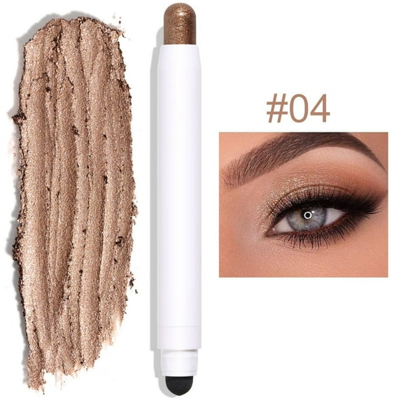 Kokovifyves Beauty and Makeup Sale 12-color Eye Shadow Stick Non-smudge Nude Makeup Eye Shadow