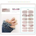 thumbnail image 1 of Kokovifyves Butterfly Nail Sticker Full 3D Gradient Finished Nail Polish Film Nail Sticker, 1 of 2