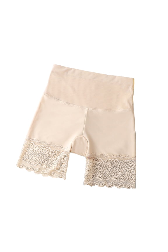 CHAFING ICE SILK THIGH Hip Lifting and Abdominal Tightening Underwear for Women with High Waist and Postpartum Waist Girdle Without Marks Shaping Pants