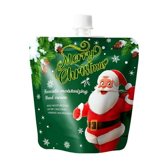 Kokovifyves Christmas Themed Hand Cream - Moisturizing Nourishing Hand Lotion with Multiple Scents Cracking