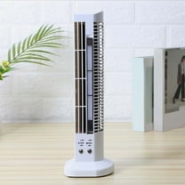Kokovifyves Clearance Sale Hot Selling USB Tower Fan Mini Leafless Tower Conditioner Small Fan Desktop Office Desk Tower Fan Home Decor Clearance