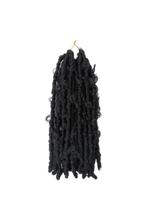 Clearance Sales!Crochet Hair Distressed Bow Faux Braids Messy Pre Looped Soft Locks