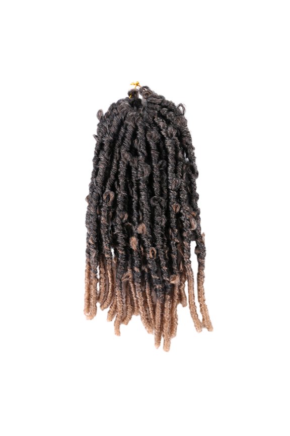 Clearance Sales!Crochet Hair Distressed Bow Faux Braids Messy Pre Looped Soft Locks