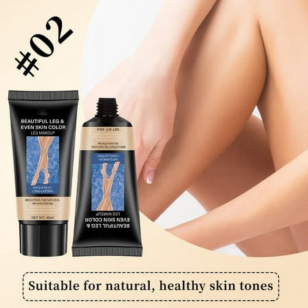 Kokovifyves Concealer Beauty Leg Cream Waterproof Even Tone Tanning Stocking Cream Leg Care Beauty Lotion 40g 2pc
