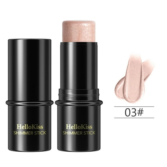 Kokovifyves ContourStick Highlighter Stick and Cream Blush Stick Moisturizer, Face Brightens & Shades Pencil